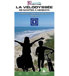 La Vélodyssée. De Nantes a Hendaya Guías / Viajes 984-84-121184-0-7 Bernard Datcharry, Valeria H. Mardones