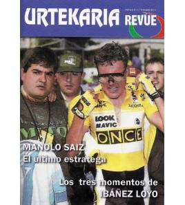Urtekaria Revue, num. 6. Manolo Saiz, el último estratega. Los tres momentos de Ibáñez Loyo|Javier Bodegas|Ciclismo||LDR Sport - Libros de Ruta
