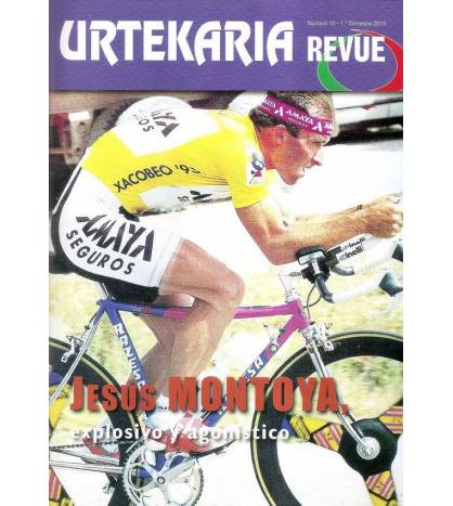 Urtekaria Revue, num. 10. Jesús Montoya, explosivo y agonístico Revistas de ciclismo y bicicletas Revue10 Javier Bodegas