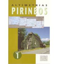 Altimetrías Pirineos Zona 1|Jacques Roux|Ciclismo|9788487812355|LDR Sport - Libros de Ruta