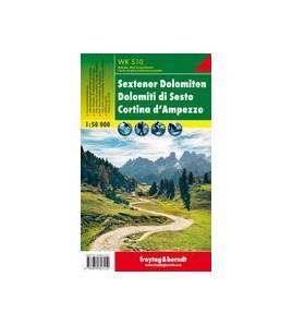 WKS 10 Sextener Dolomitas-Cortina d'Ampezzo 1:50.000||Ciclismo|9783850847452|LDR Sport - Libros de Ruta