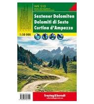 WKS 10 Sextener Dolomitas-Cortina d'Ampezzo 1:50.000 Ciclismo 978-3-85084-745-2