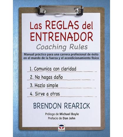Las reglas del entrenador. Coaching Rules||Entrenamiento y bienestar|9788418655050|LDR Sport - Libros de Ruta