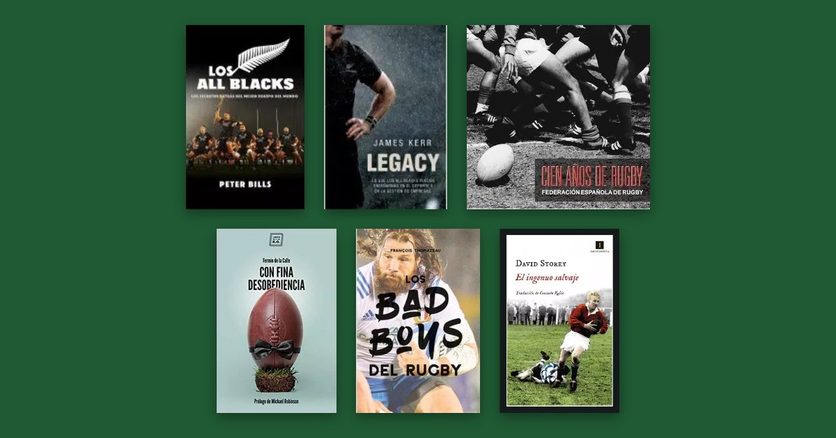 Libros de rugby: 6 lecturas para la ventana de otoño